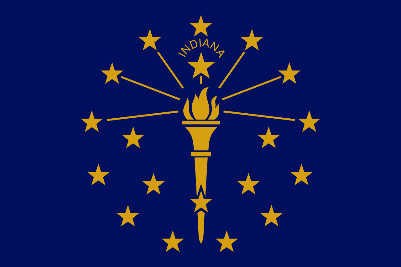 Indiana State Flag